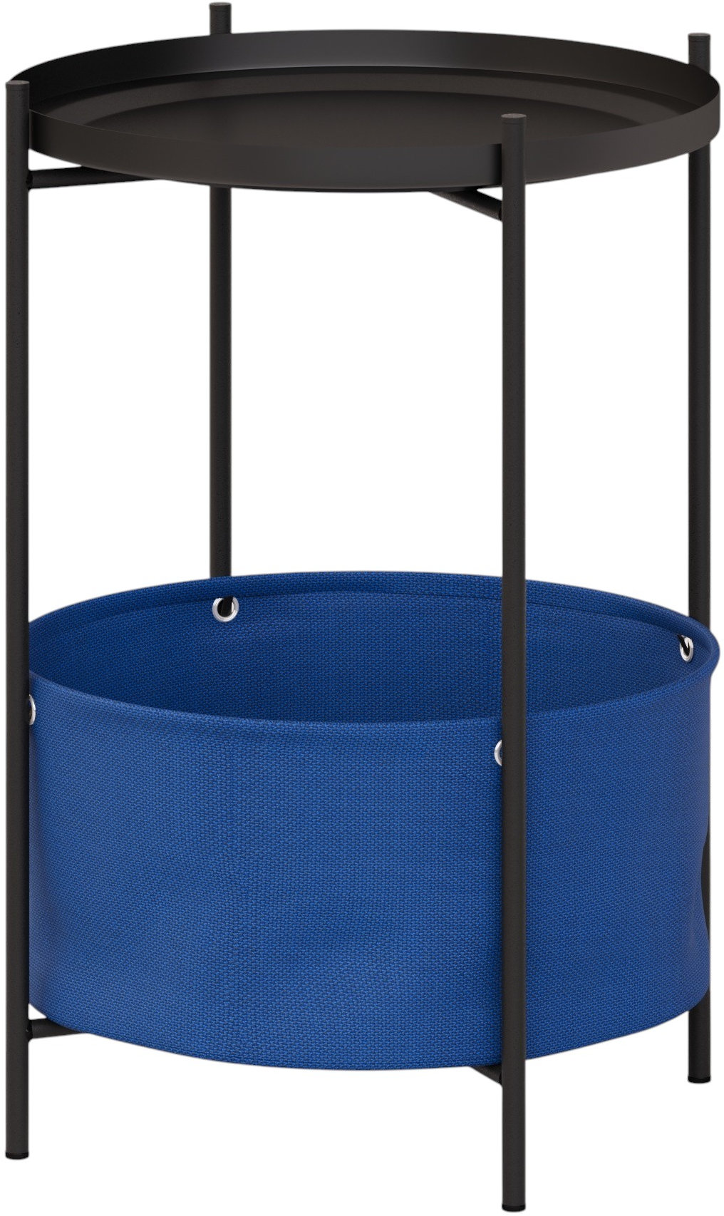 Стол журнальный LAVARIS Элдэй CUBA DENIM синий/черный муар - фото 5