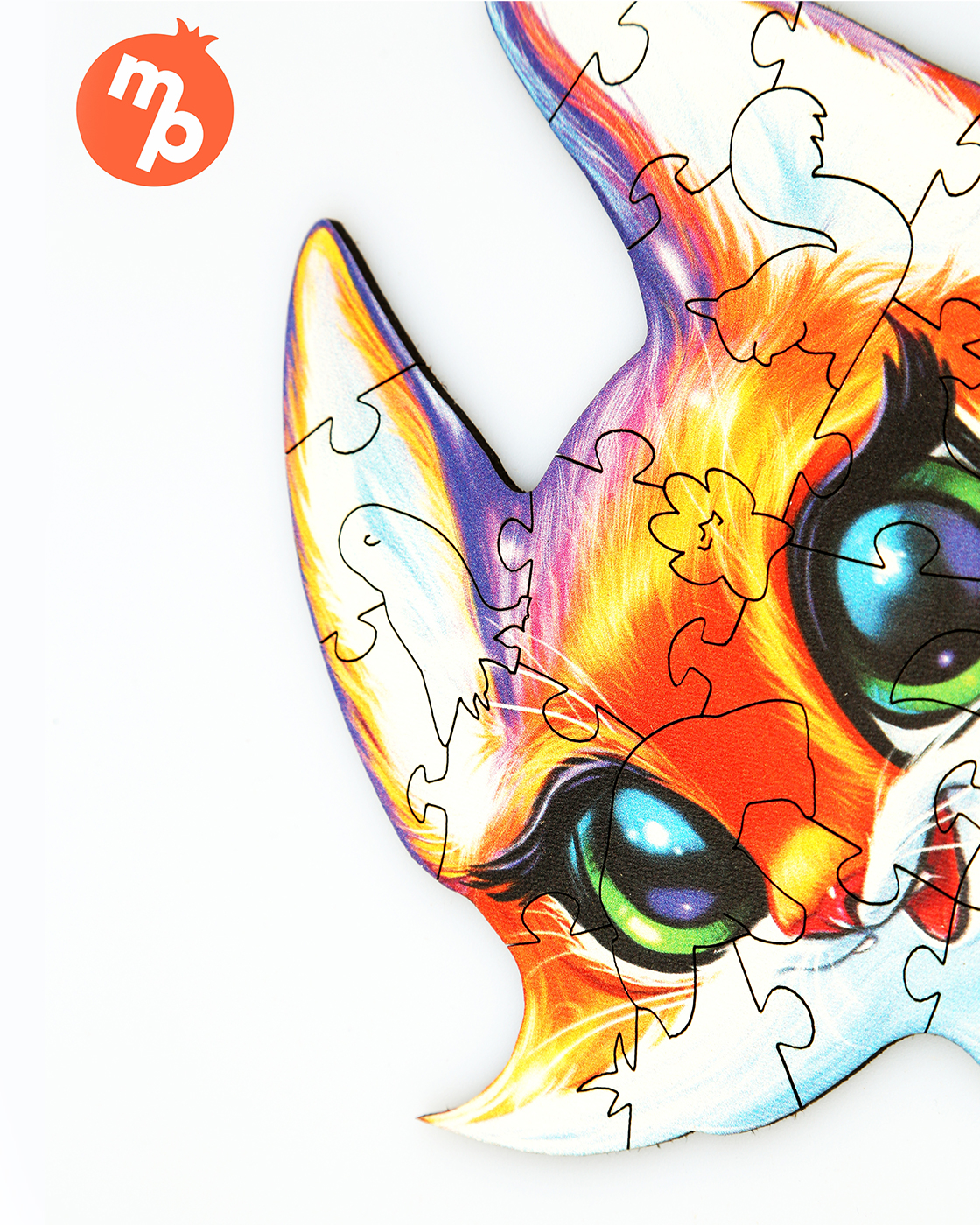 Пазл Melograno Лиса деревянный - фото 7