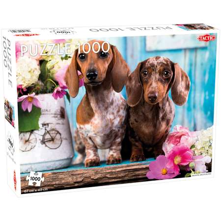 Пазл Tactic Games Собачки породы Такса 1000 дет классический