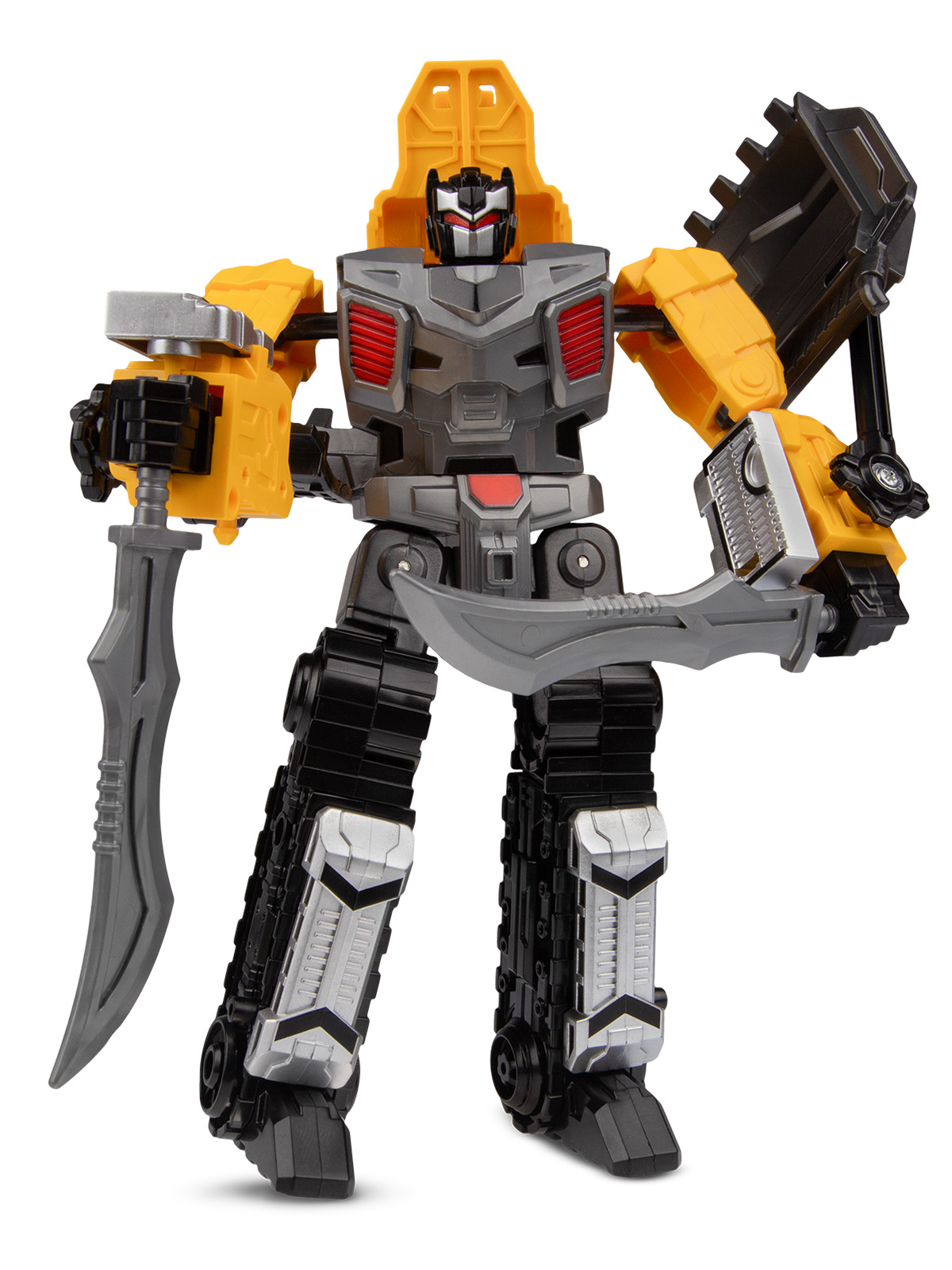 Бульдозер AUTODRIVE робот трансформер JB0214085 - фото 22