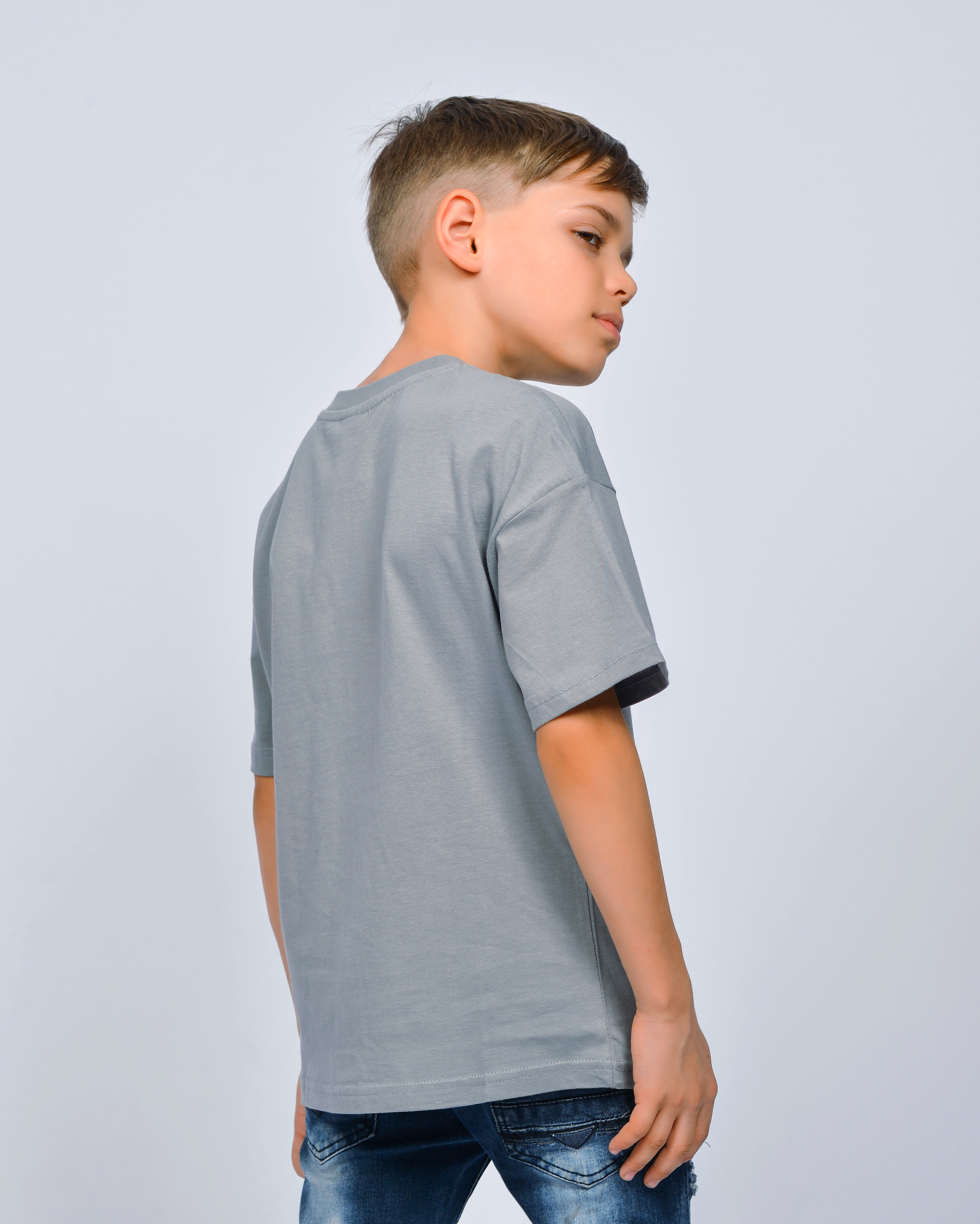 Футболка Lets Go 52357_серый - фото 5