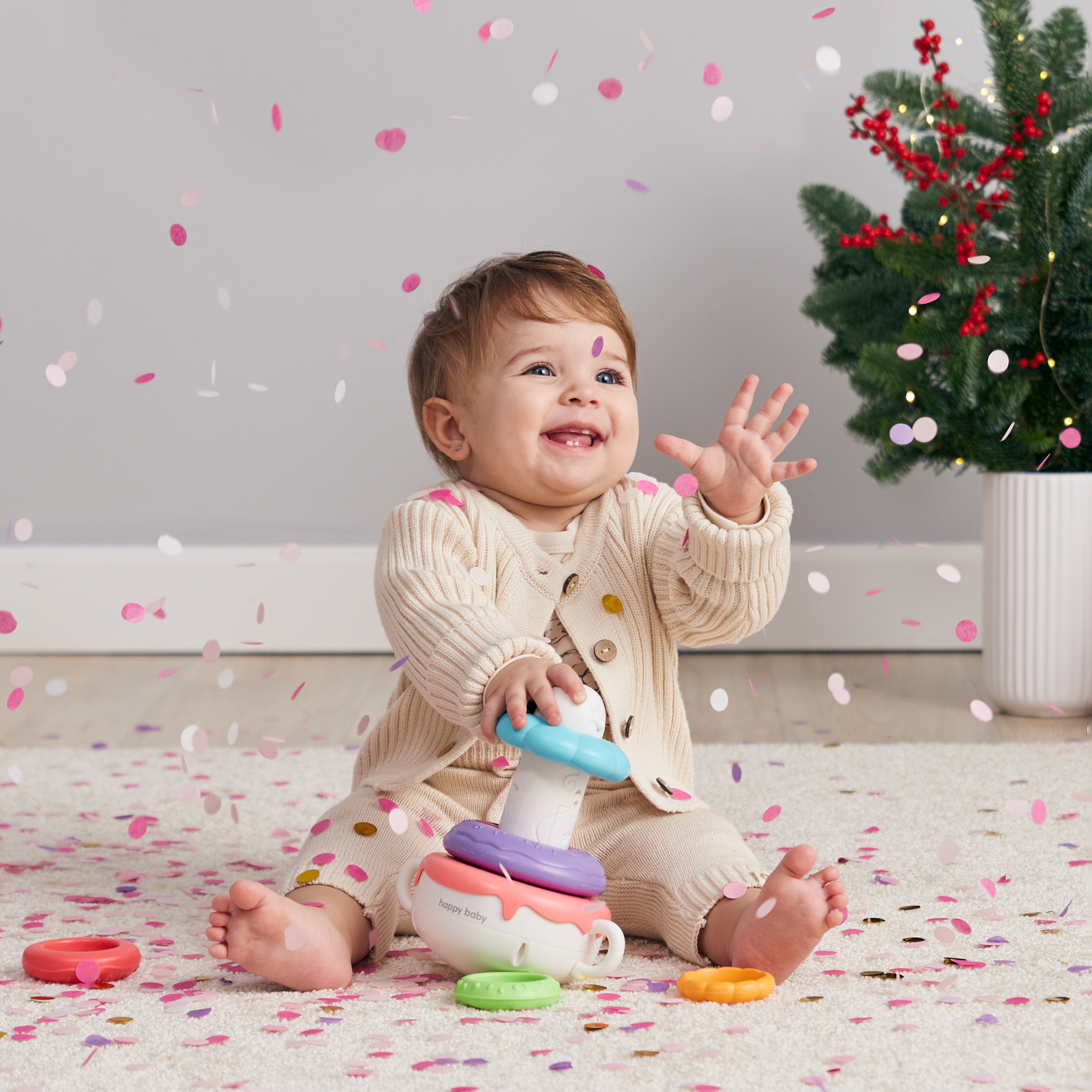 Игрушка Happy Baby пирамидка - фото 9