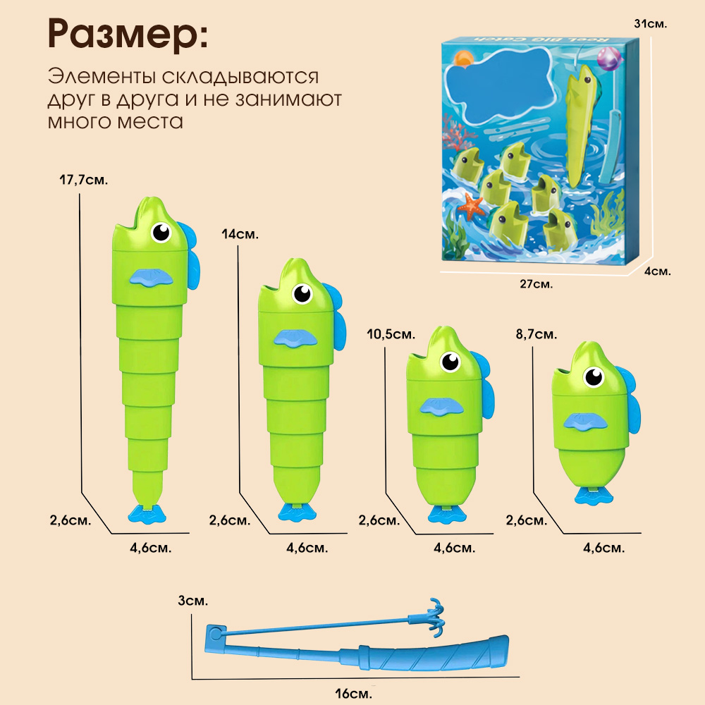 Настольная игра TIPTOPOLIS Рыбалка - фото 5