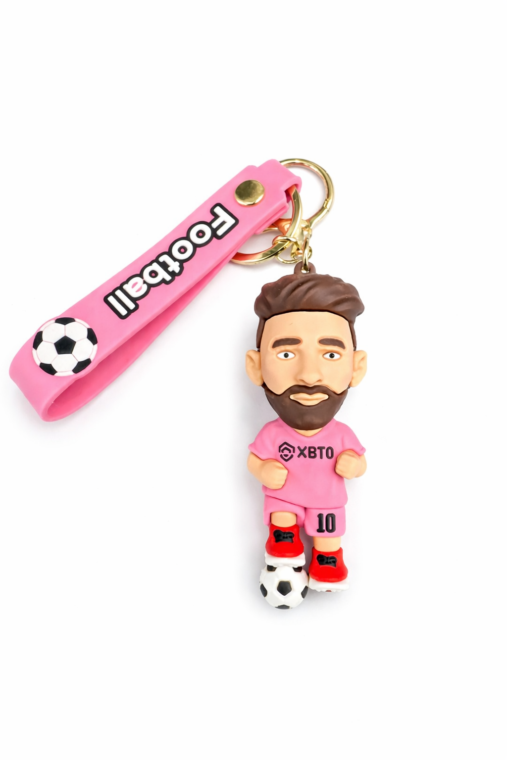Изображение товара Декоративный брелок Мастер Футболист — стильное футбольное украшение