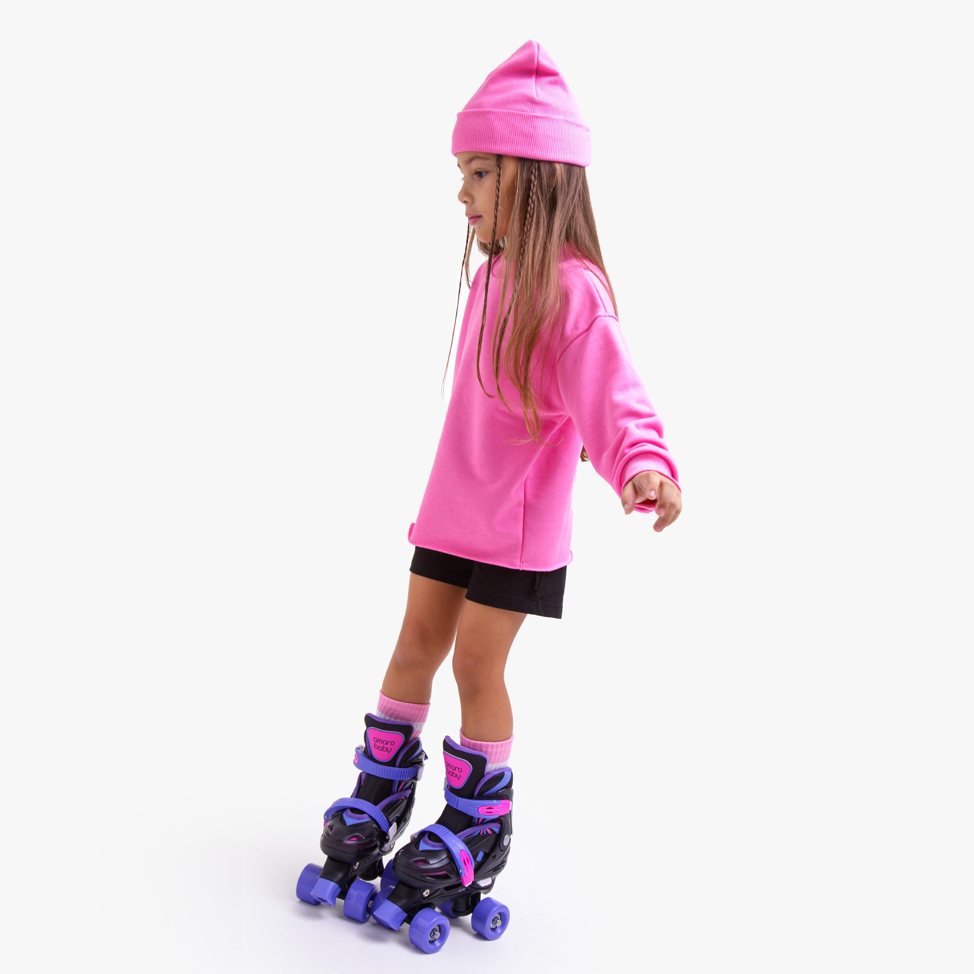 Роликовые коньки Amarobaby 33-36 - фото 6