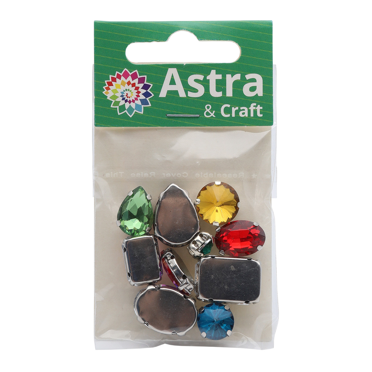 Набор для творчества Astra Craft аппликация Стразы для рукоделия 10 шт - фото 3