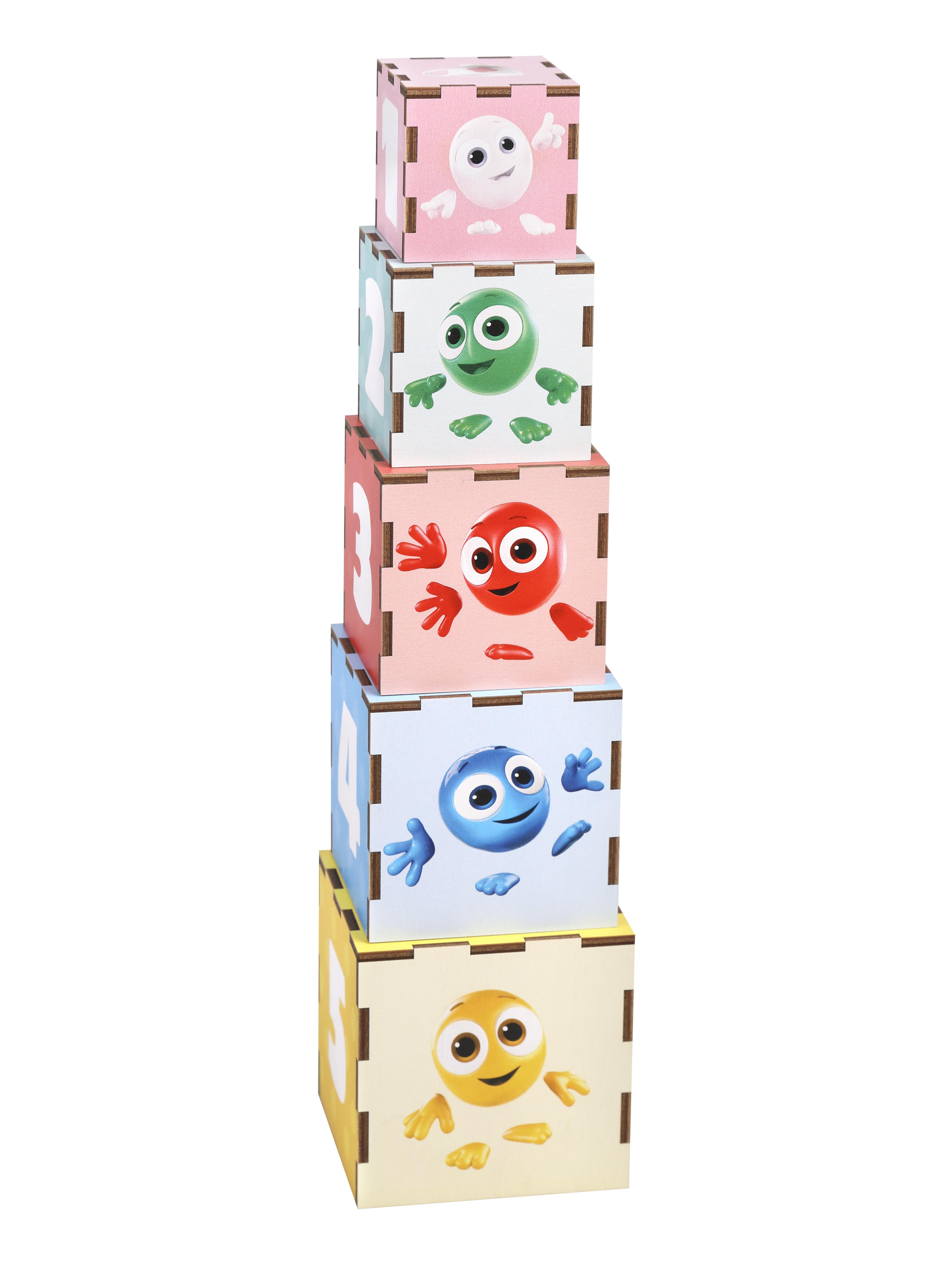 Игрушка Цветняшки кубики - фото 9