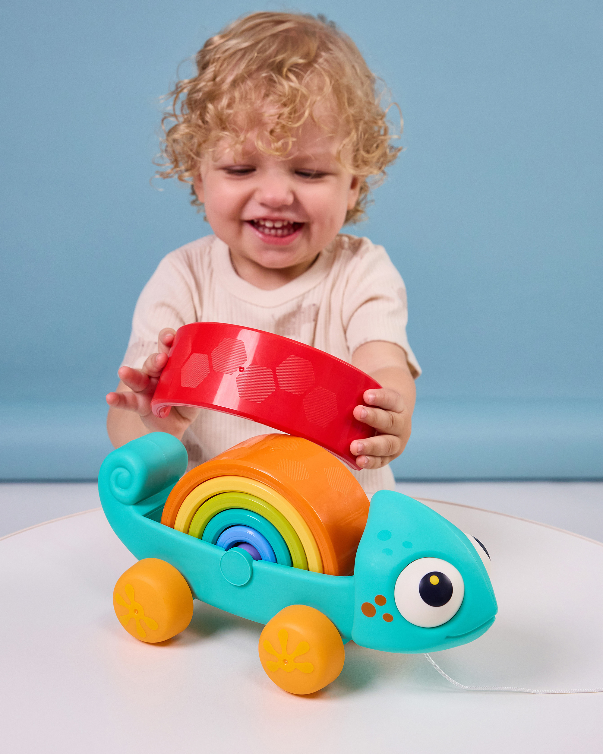 Игрушка BabyGo сортер Хамелеон - фото 2