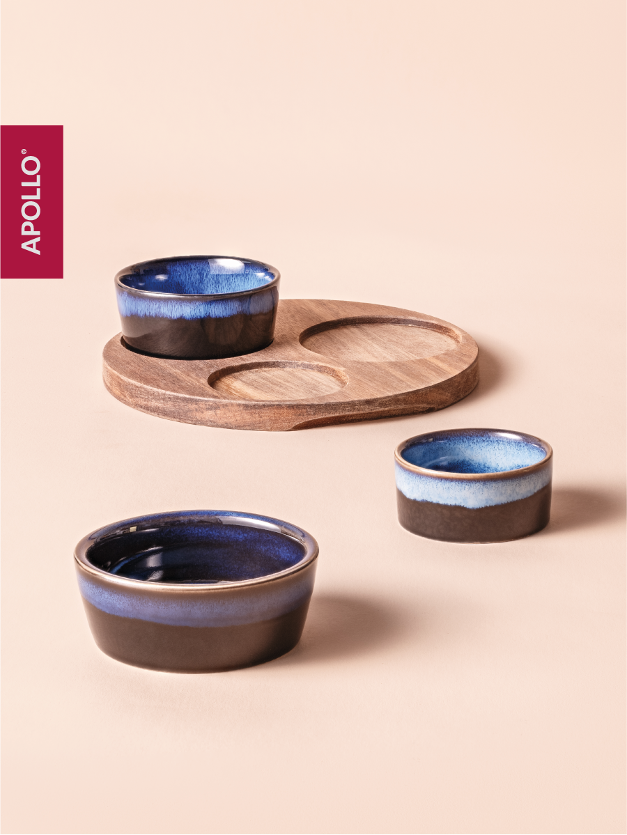 Менажница с подставкой APOLLO 3 предмета - фото 6