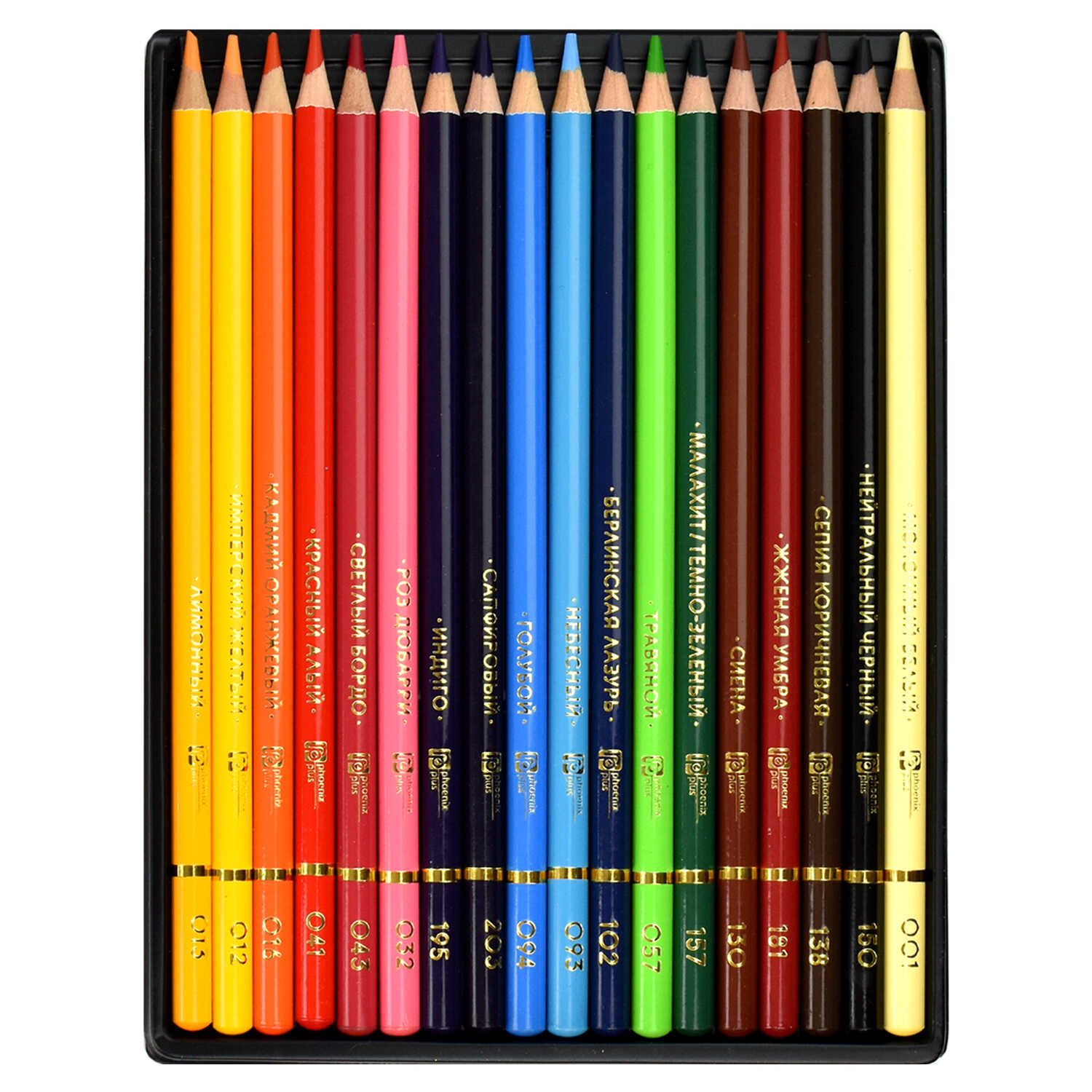 Карандаши цветные Феникс + 18 шт. - фото 2