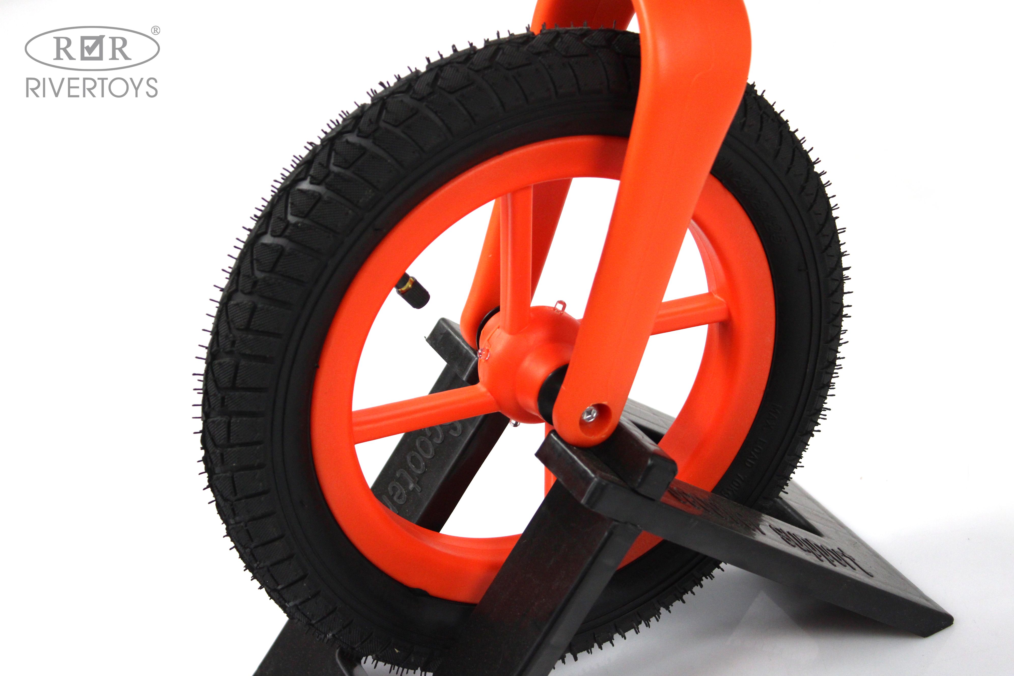 Двухколесный беговел RIVERTOYS 12 дюймов - фото 11