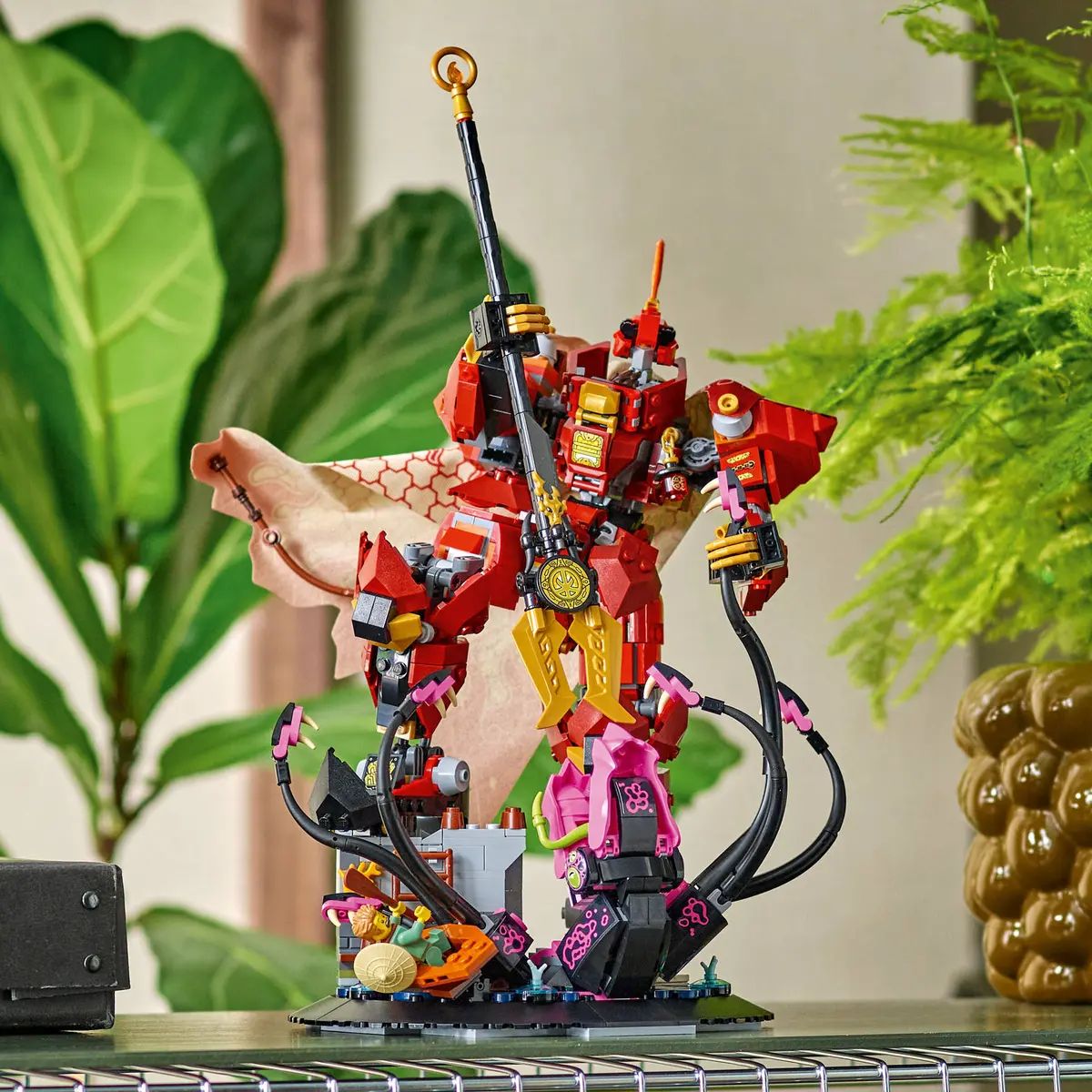 Конструктор LEGO NINJAGO Мех Огненный рыцарь 996 дет. - фото 7