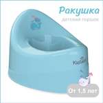 Горшок KidWick Ракушка голубой