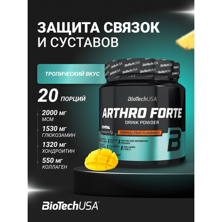 Хондропротектор BiotechUSA Arthro Guard 340 г. Тропические фрукты