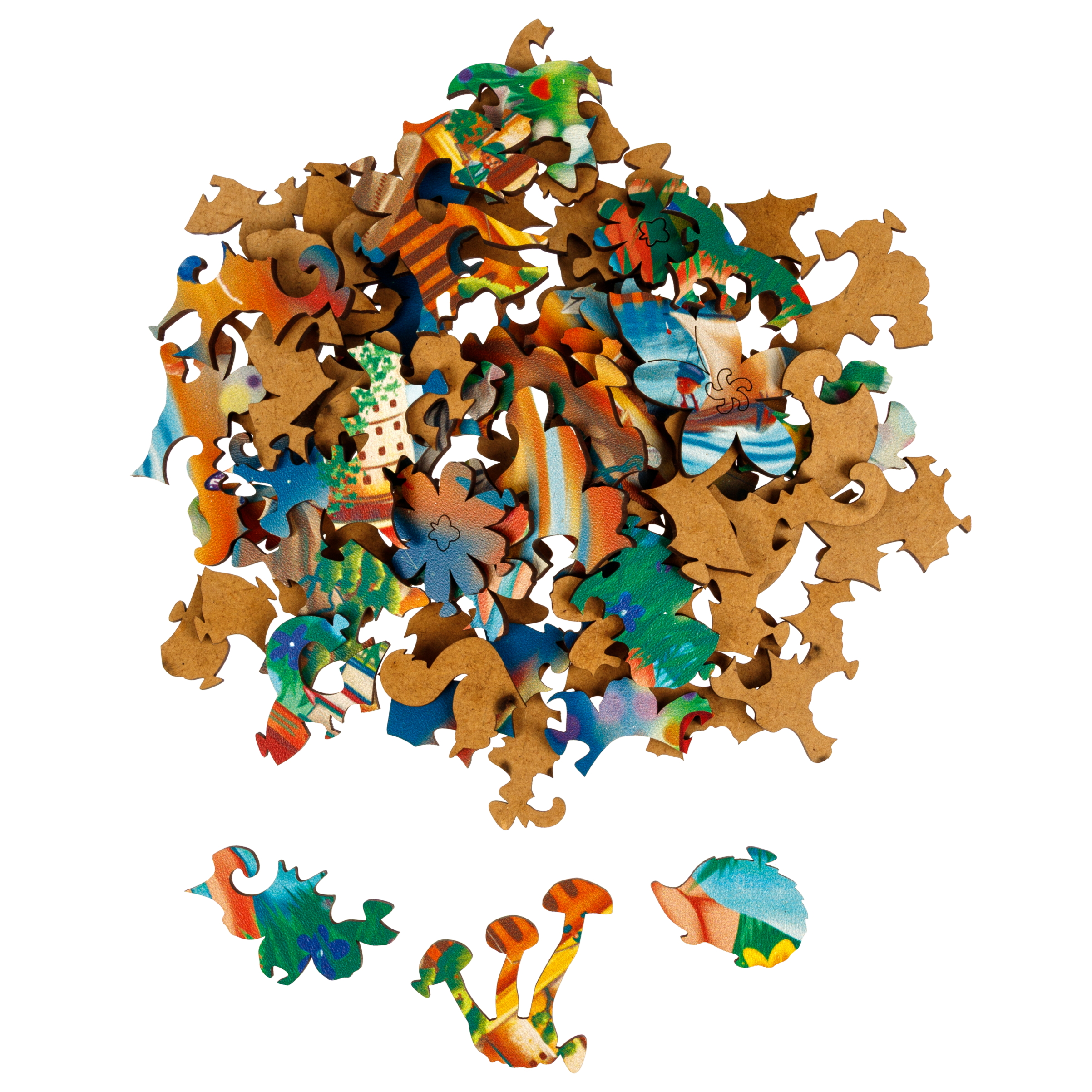 Пазл 1TOY Мечты 110 деталей деревянный - фото 2