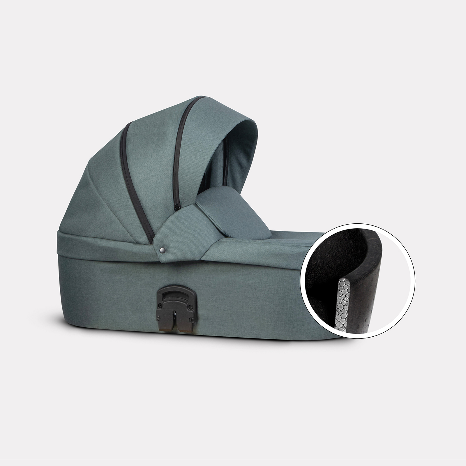 Коляска 2в1 Riko Nano Thermo зеленый - фото 9