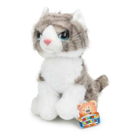 Мягкая игрушка Мульти Пульти котик Кошка Серая