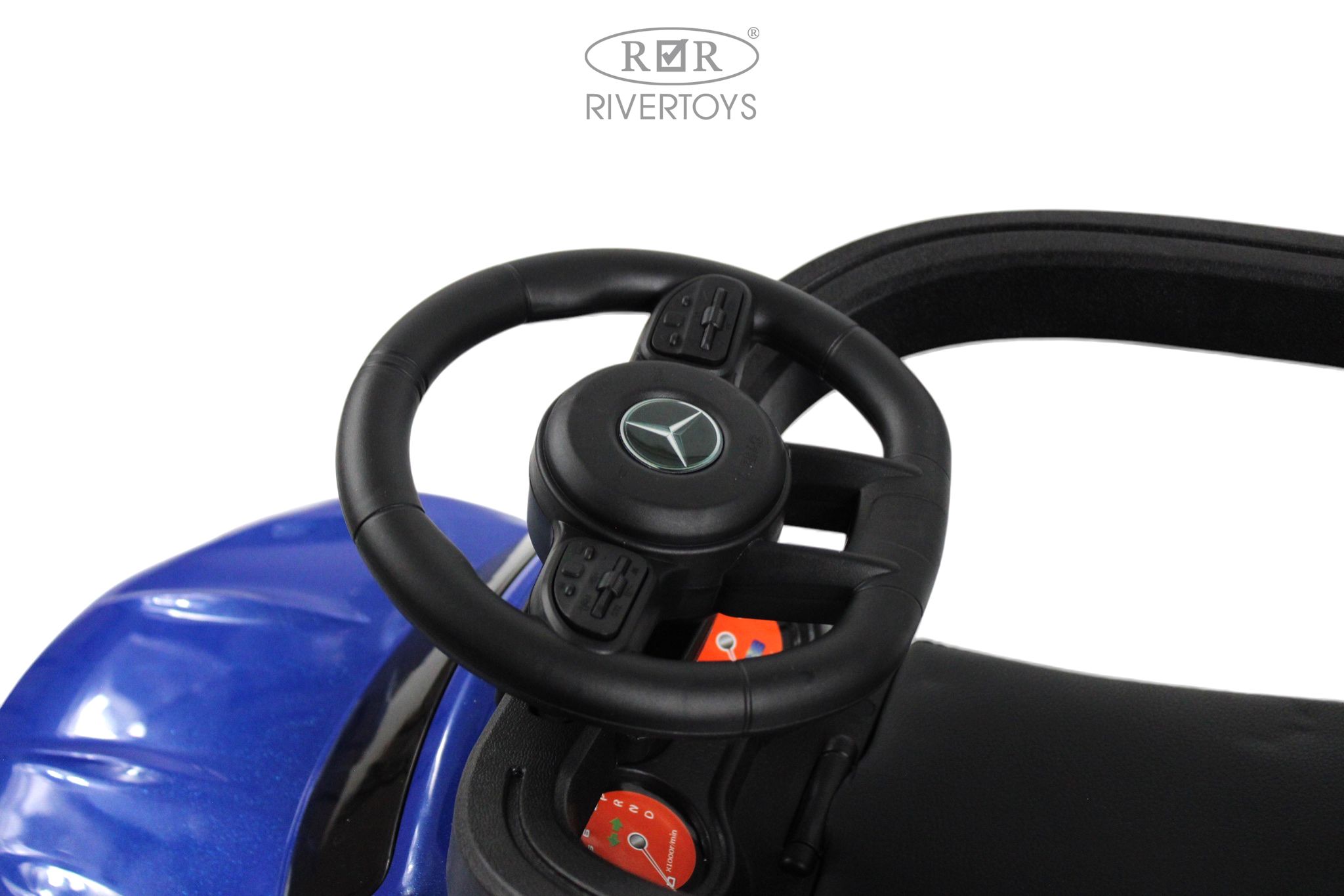 Каталка RIVERTOYS Z005ZZ-MP-BLUE синий - фото 11