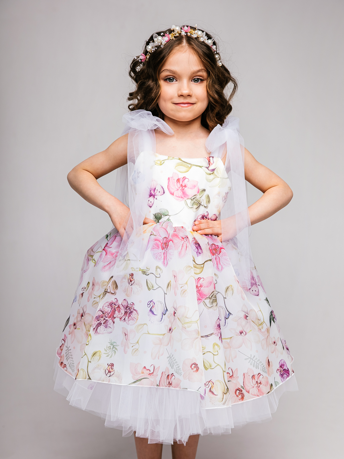 Платье Paurakids 20-03/Орхидея - фото 6