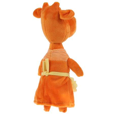 Игрушка мягкая Мульти Пульти Оранжевая корова Мама 27 см