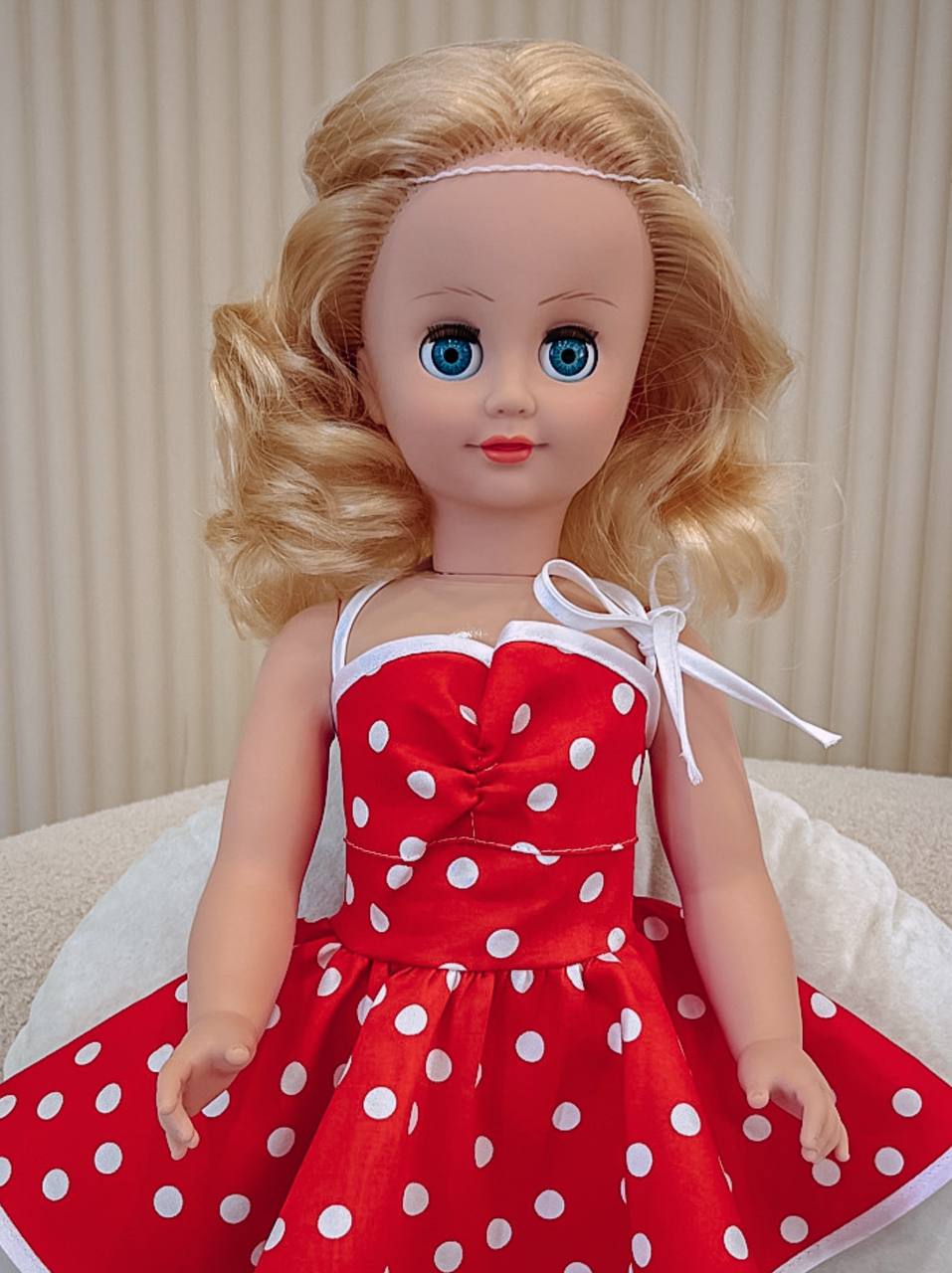 Кукла большая (ростовая) СТРАНА КУКОЛ говорящая Стелла высота 60 см 13-С-23 - фото 14