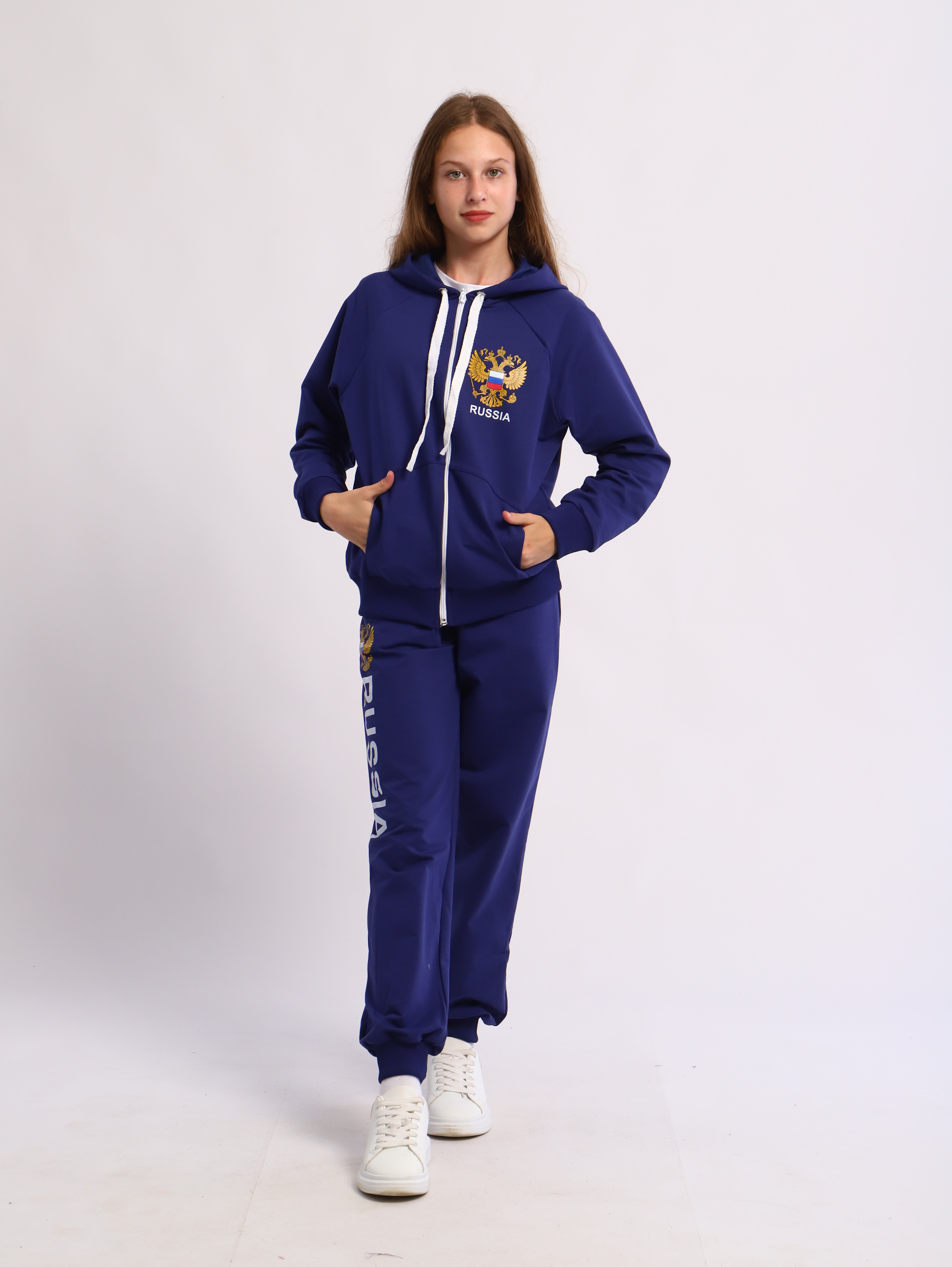 Костюм ЛАДОШКИ Костюм Марафон василек - фото 15