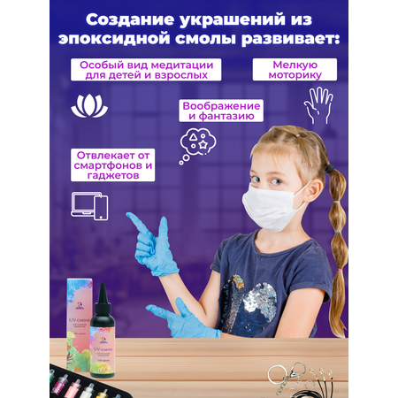 Набор для творчества Планета творчества эпоксидная смола