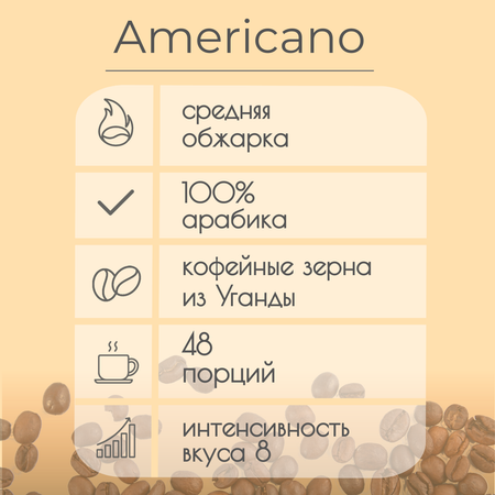 Кофе в капсулах Single Cup Coffee Americano 48 шт.