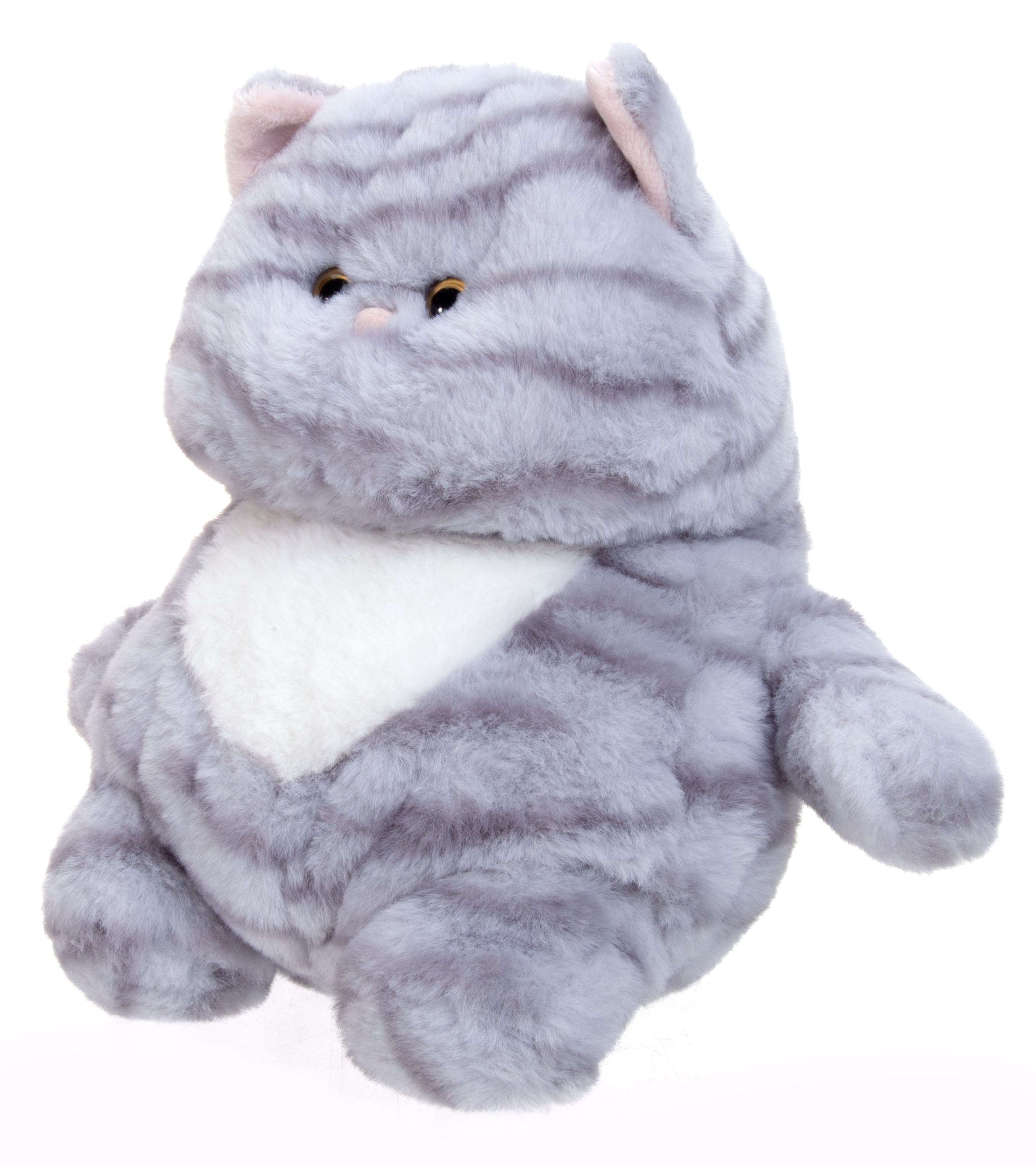 Мягкая игрушка Gulliver котик Кот серый Бергамот 22 см - фото 1