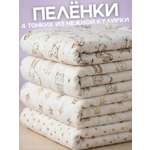 Пелёнка Bestroni 90х100 см 4 шт.