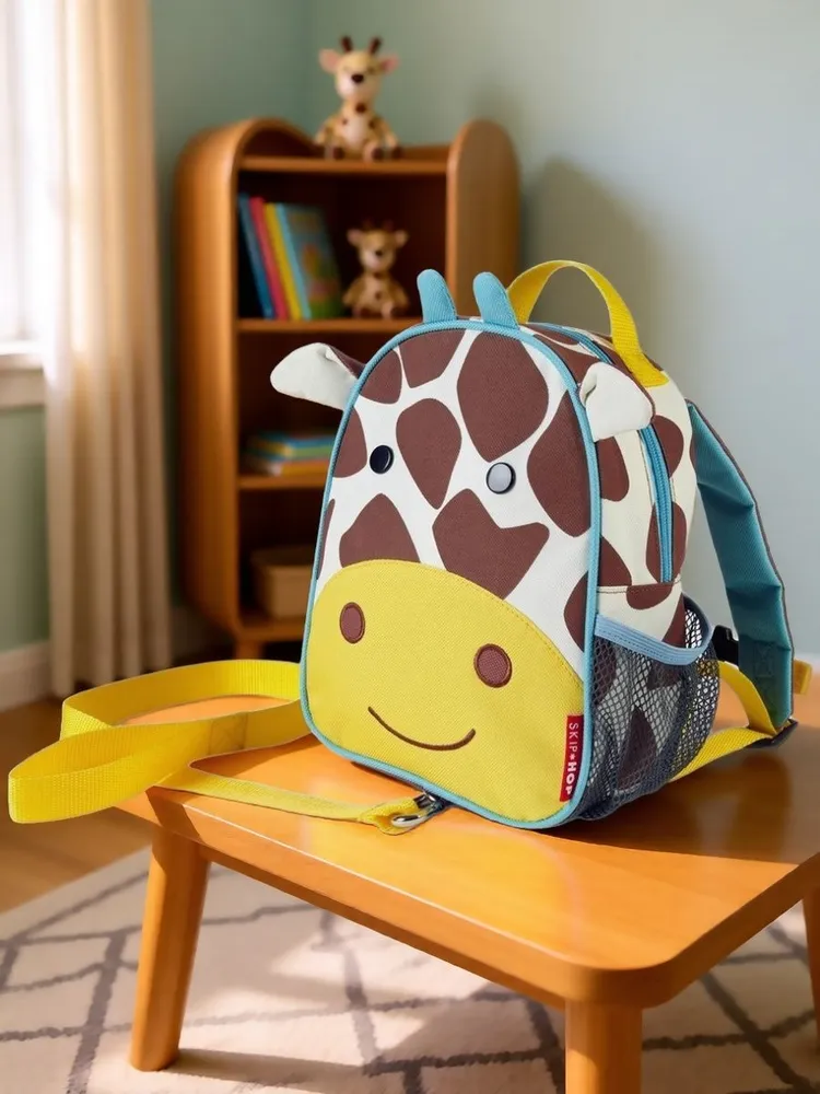 Рюкзак дошкольный Skip Hop с поводком Жираф Джулс - фото 1