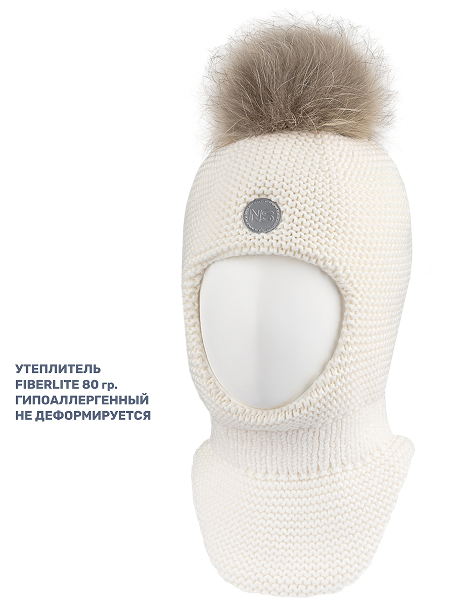 Шапка NIKASTYLE 10з15324 молоко - фото 3