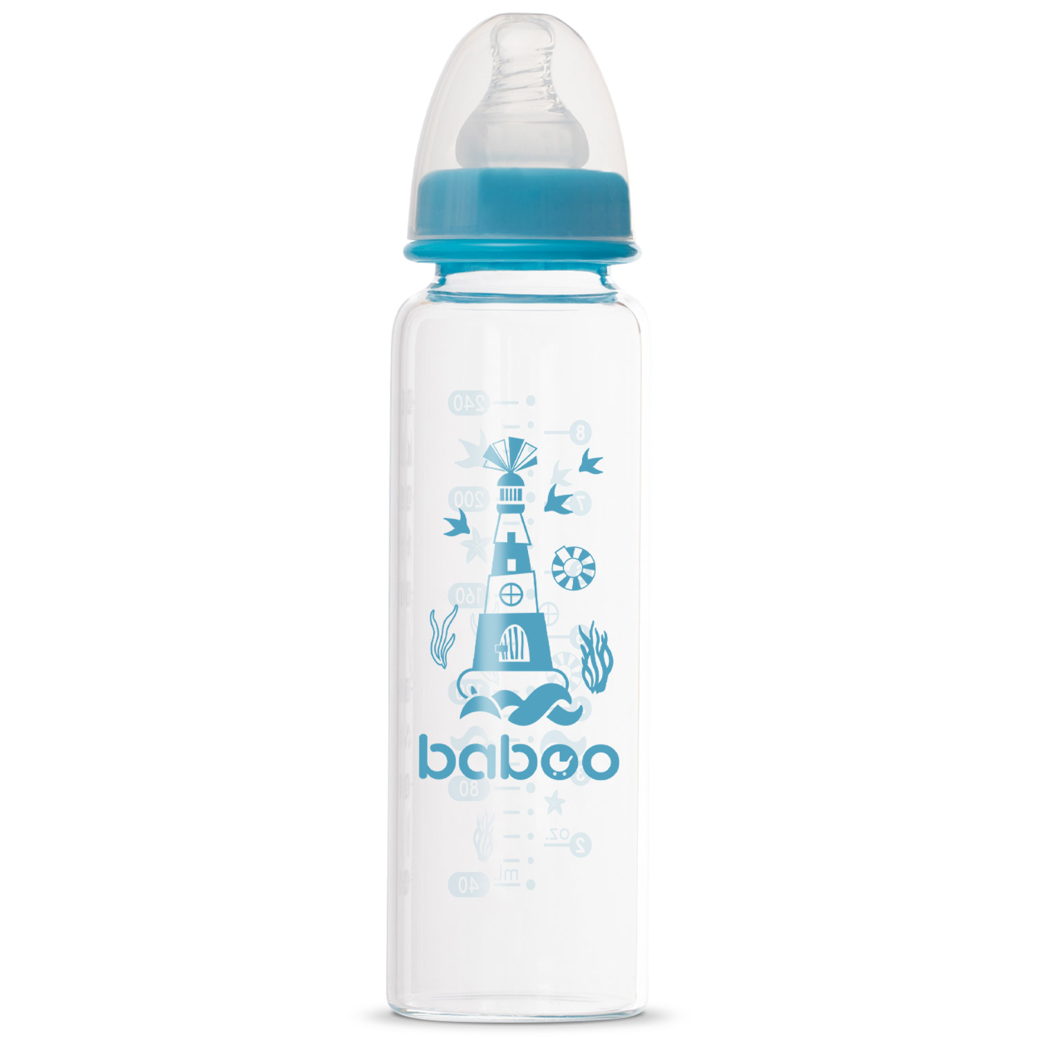 Бутылочка BABOO 240 мл - фото 1