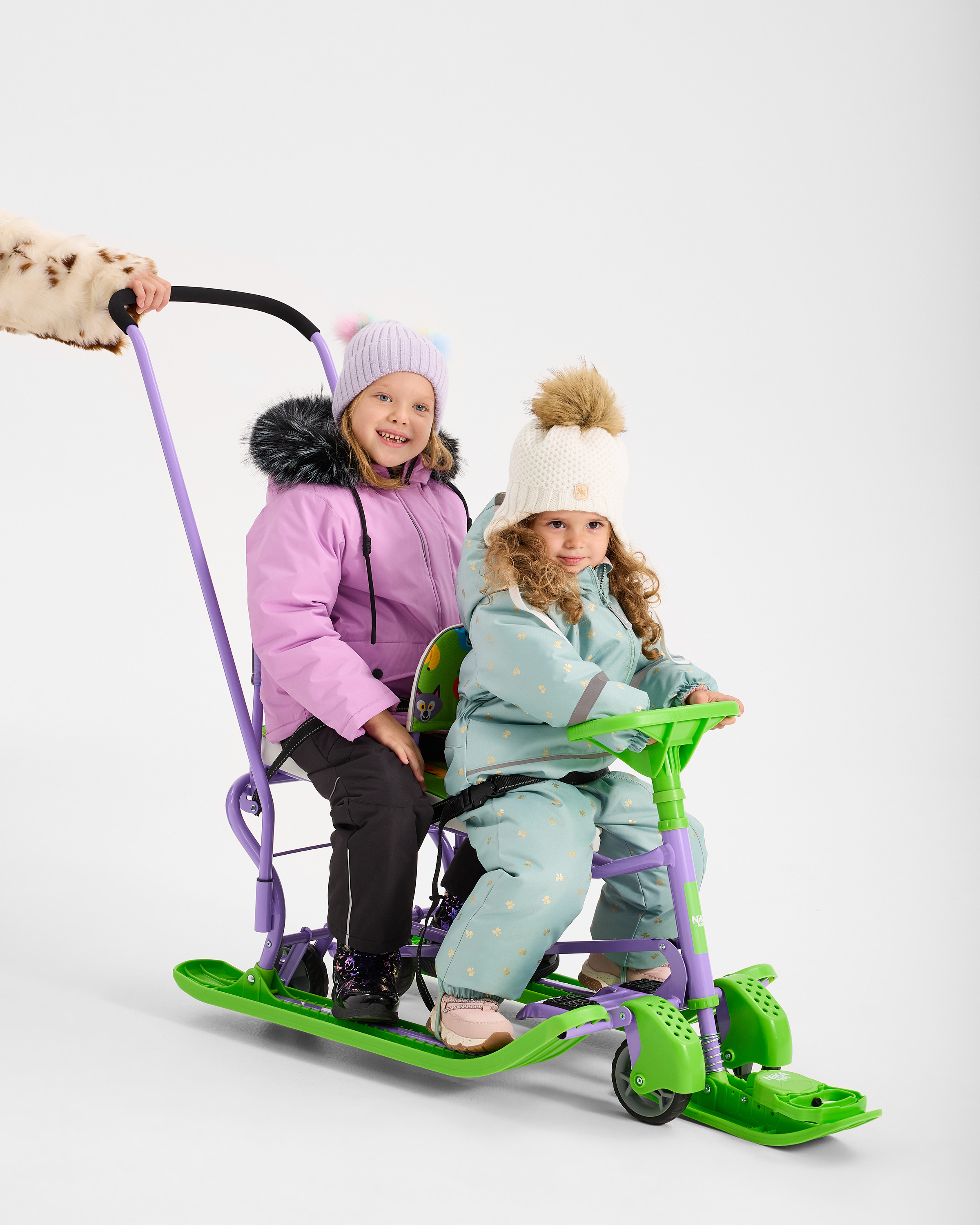 Снегокат NiKA kids Тимка спорт - фото 7