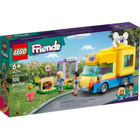 Конструктор LEGO Friends Фургон для спасения собак блочный