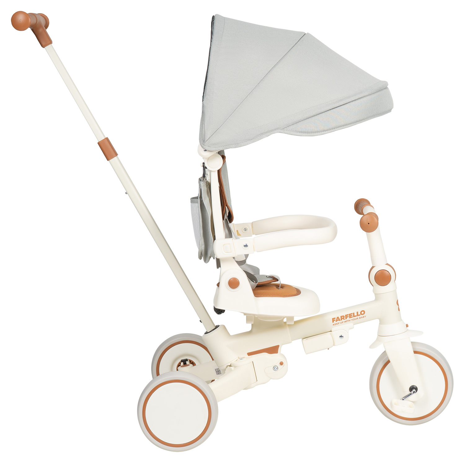 Трехколесный велосипед Farfello 8 дюймов - фото 17