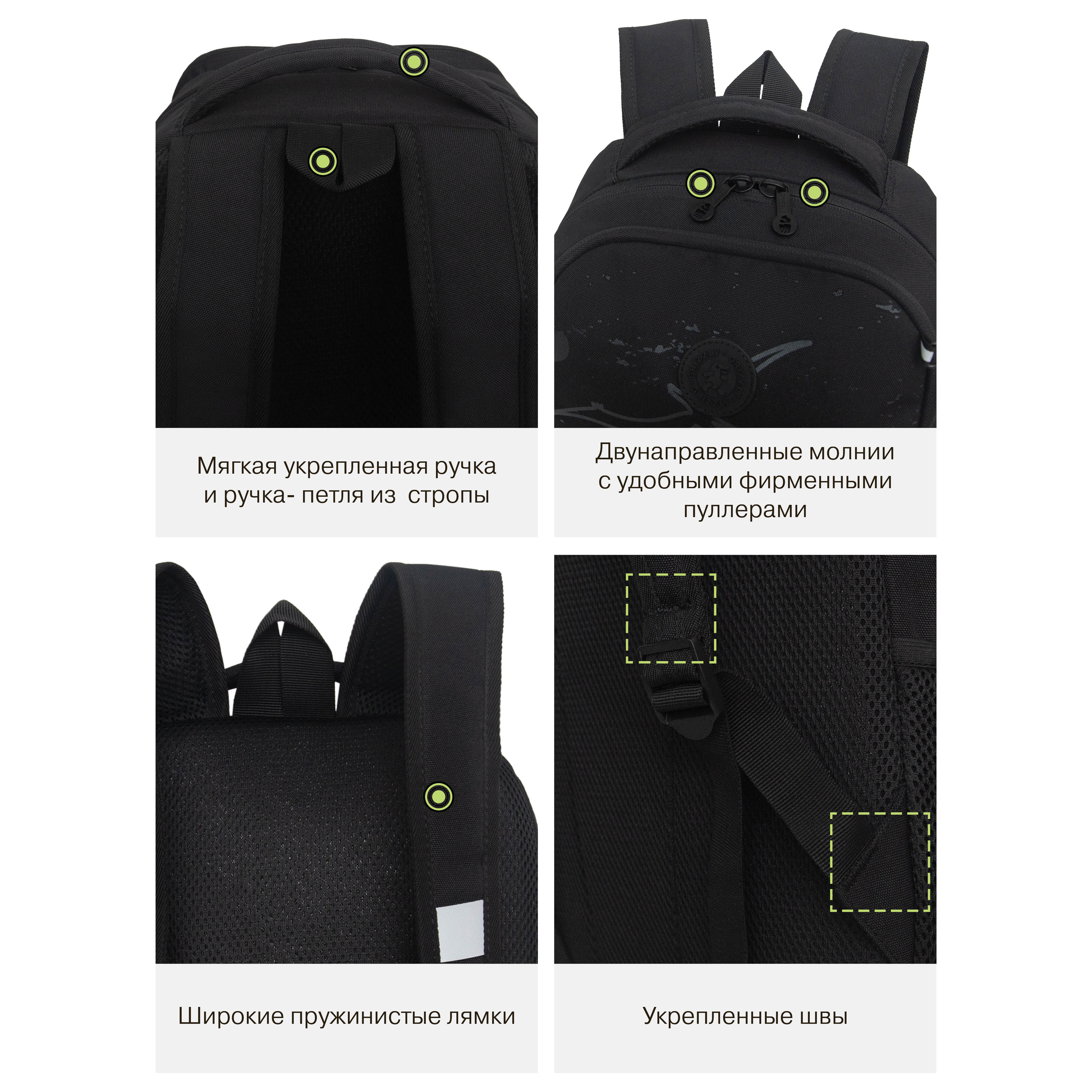 Рюкзак Grizzly для мальчика - фото 11