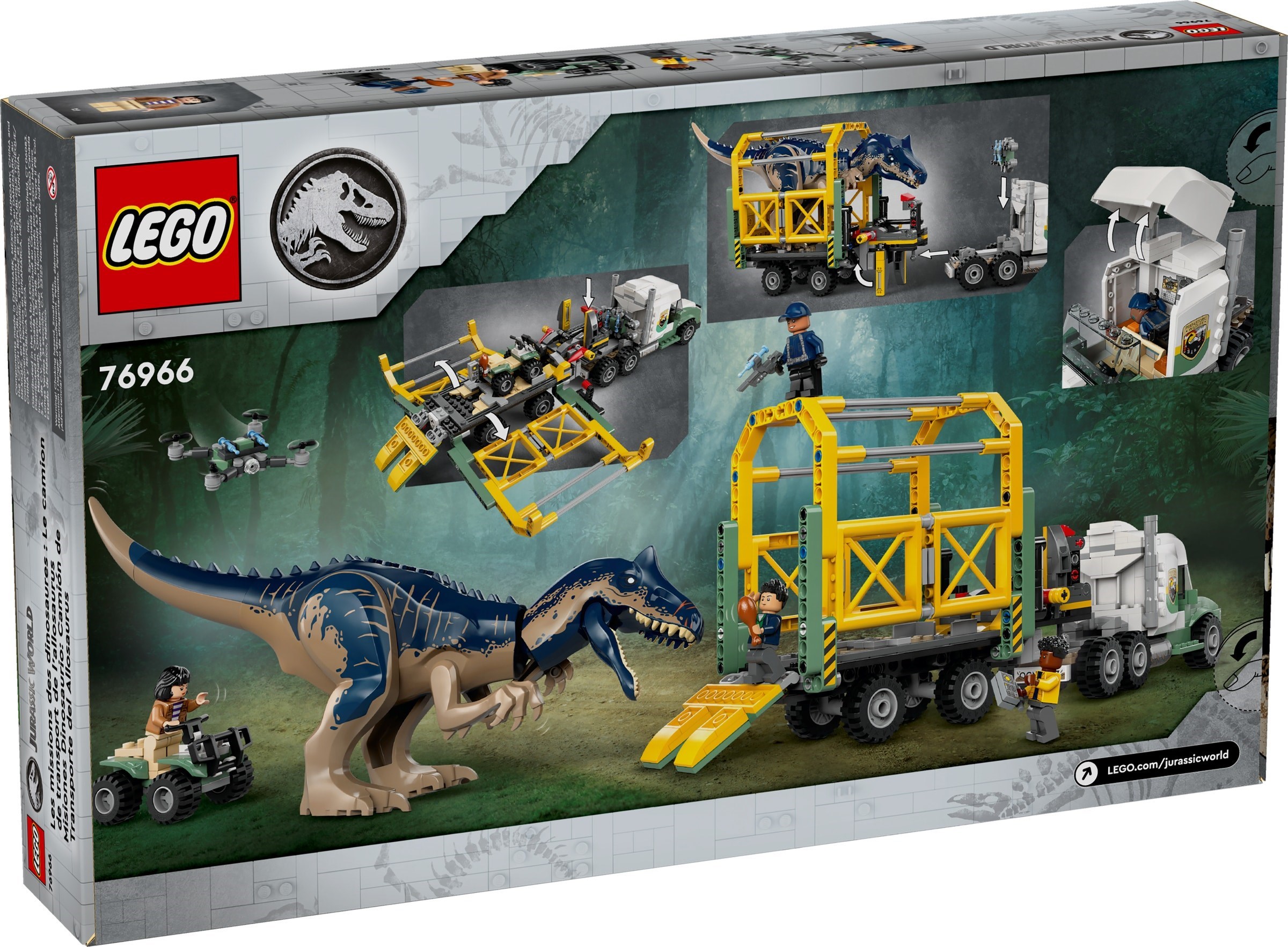 Конструктор LEGO Jurassic World 76966 588 дет. - фото 2