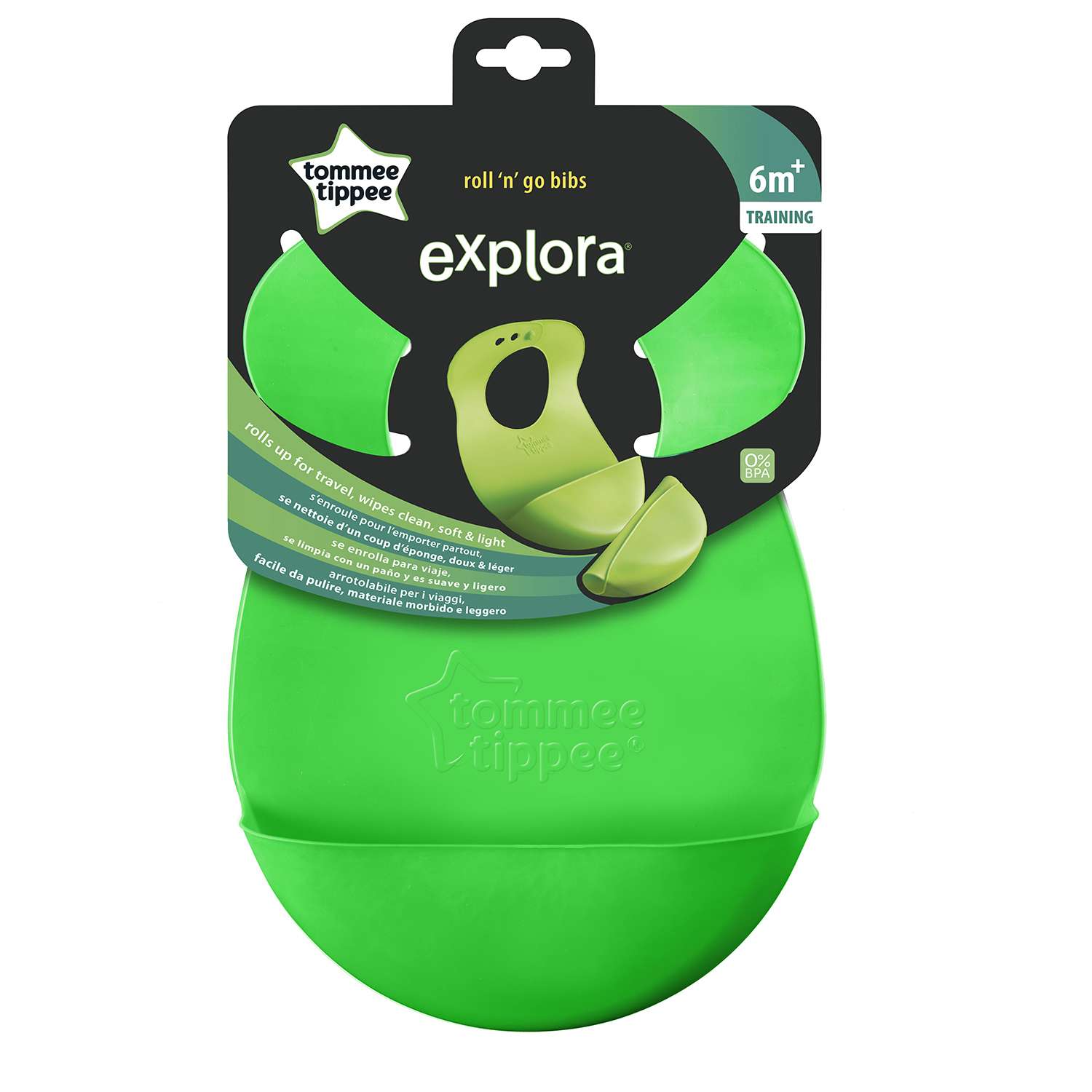 Нагрудник Tommee tippee пластик - фото 2