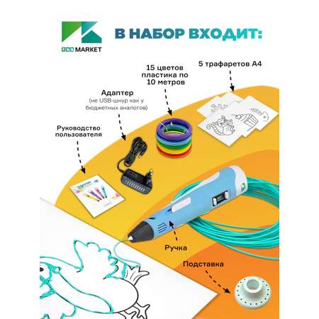 3D ручка ECC Market