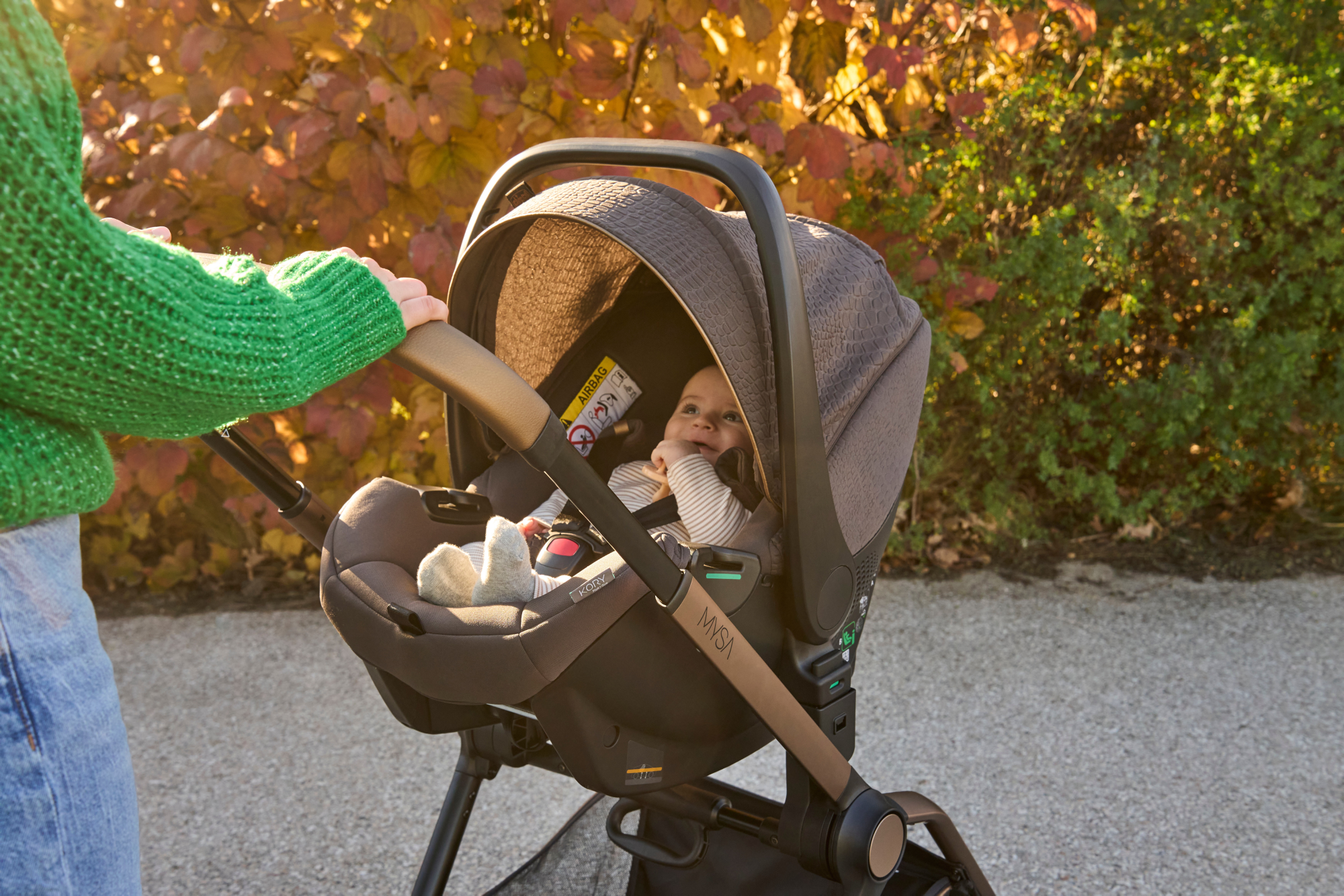 Автокресло Chicco 0 (0 -13 кг) коричневый - фото 19