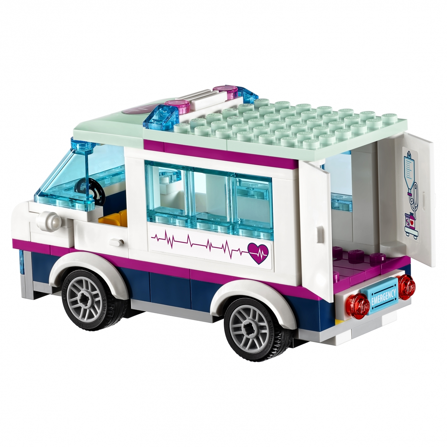 Конструктор LEGO Friends Клиника Хартлейк-Сити блочный - фото 13