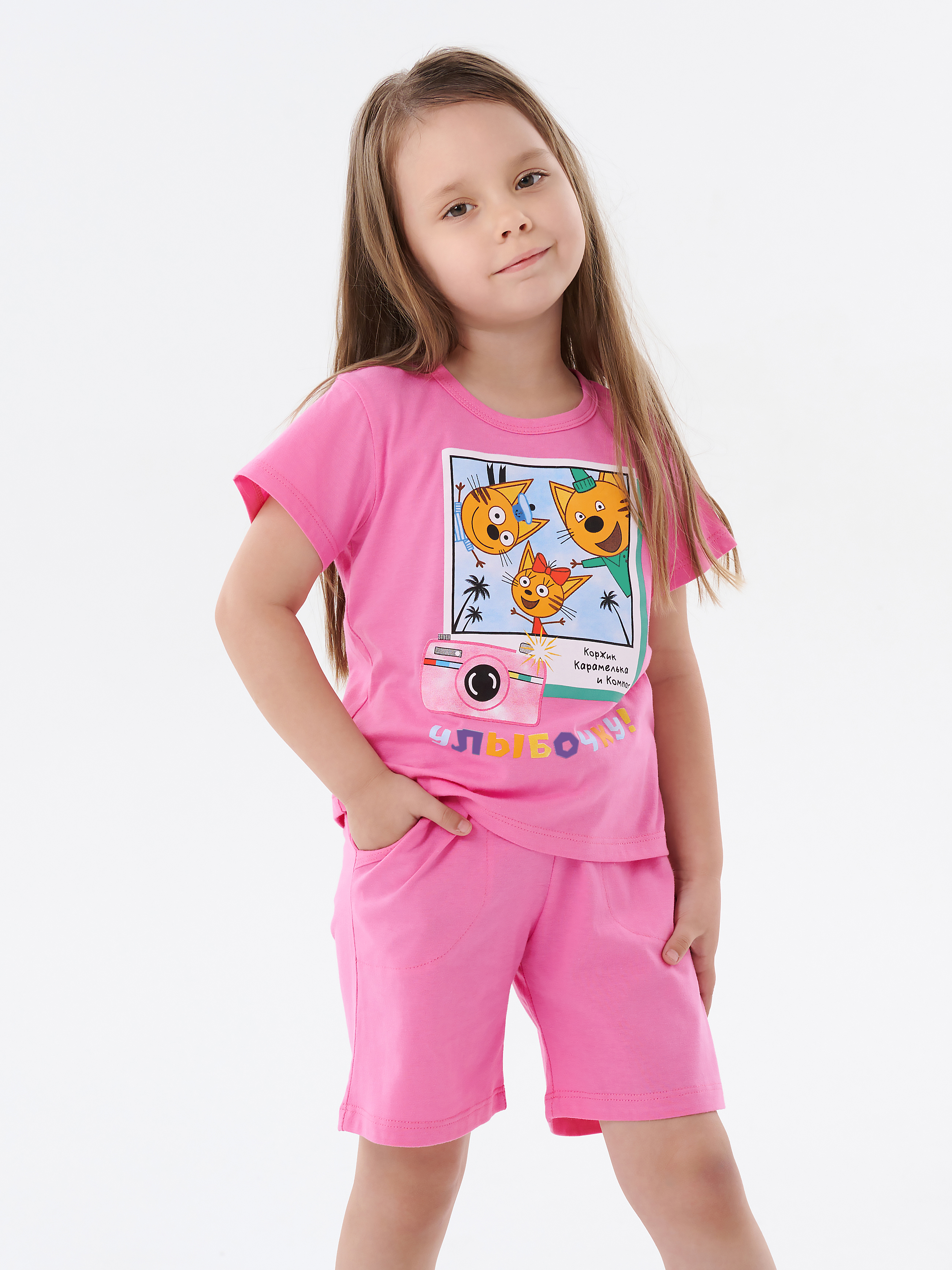 Пижама КрутышОк К-035 розовый - фото 2