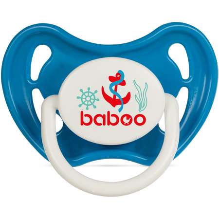Пустышка BABOO латекс анатомическая от 6 мес.