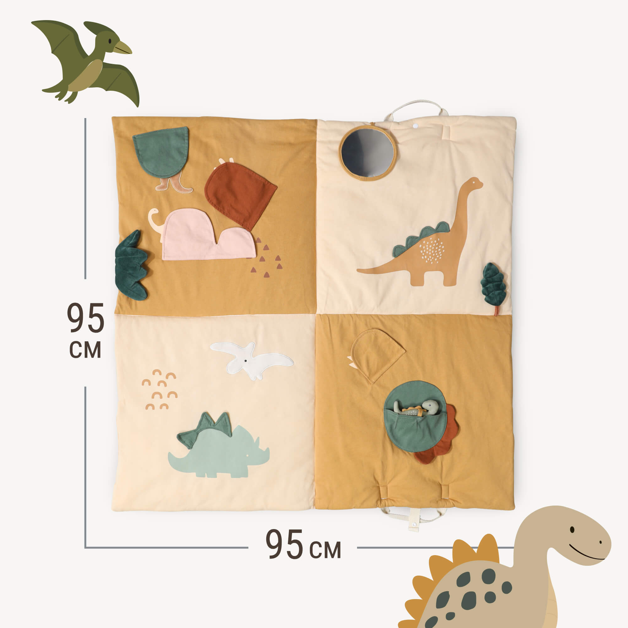 Коврик UNIX Kids Dino - фото 4