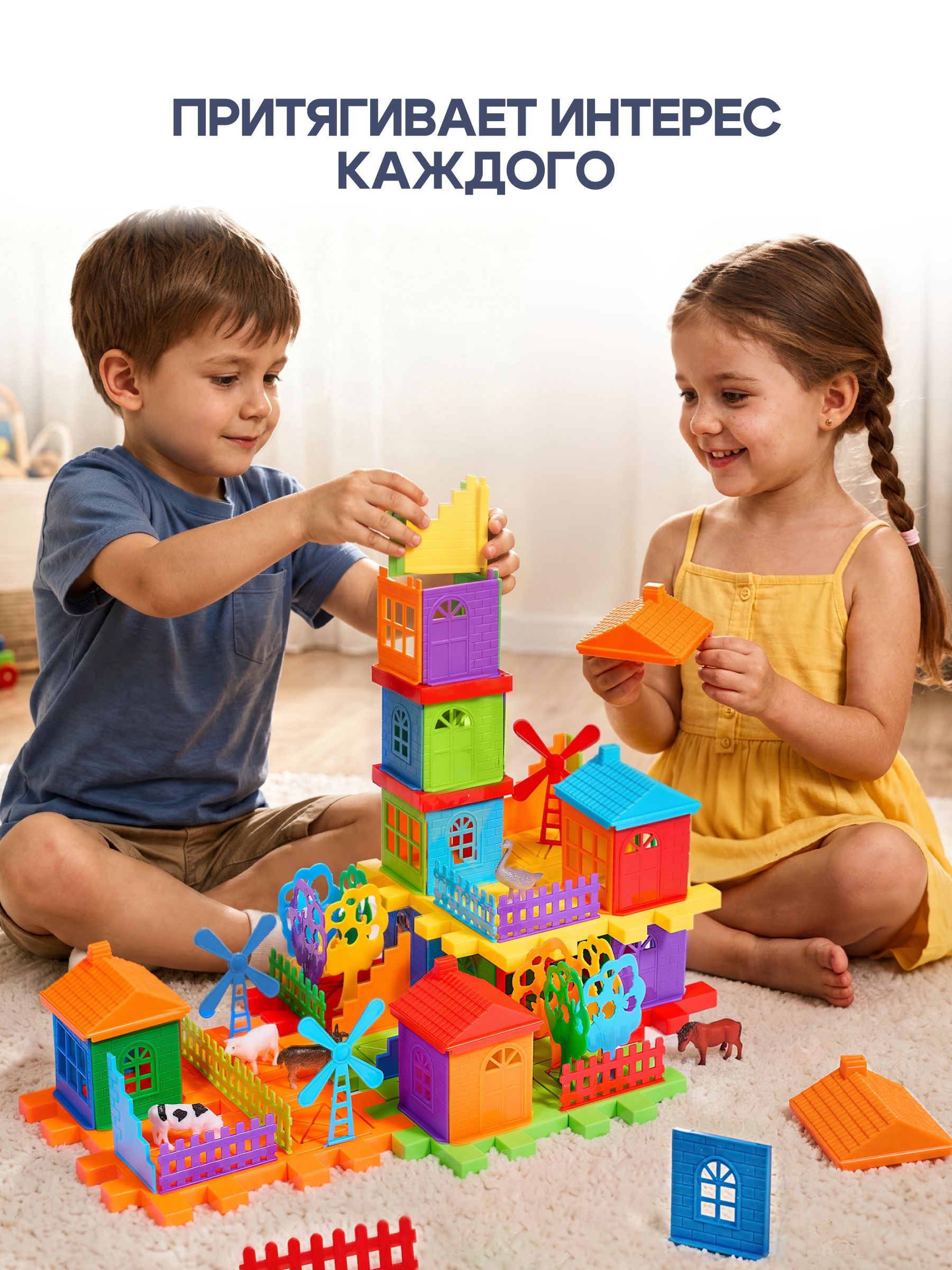 Конструктор SAYFUN toys 93 дет. - фото 9