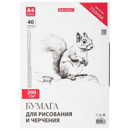 Ватман Brauberg 40 лист.