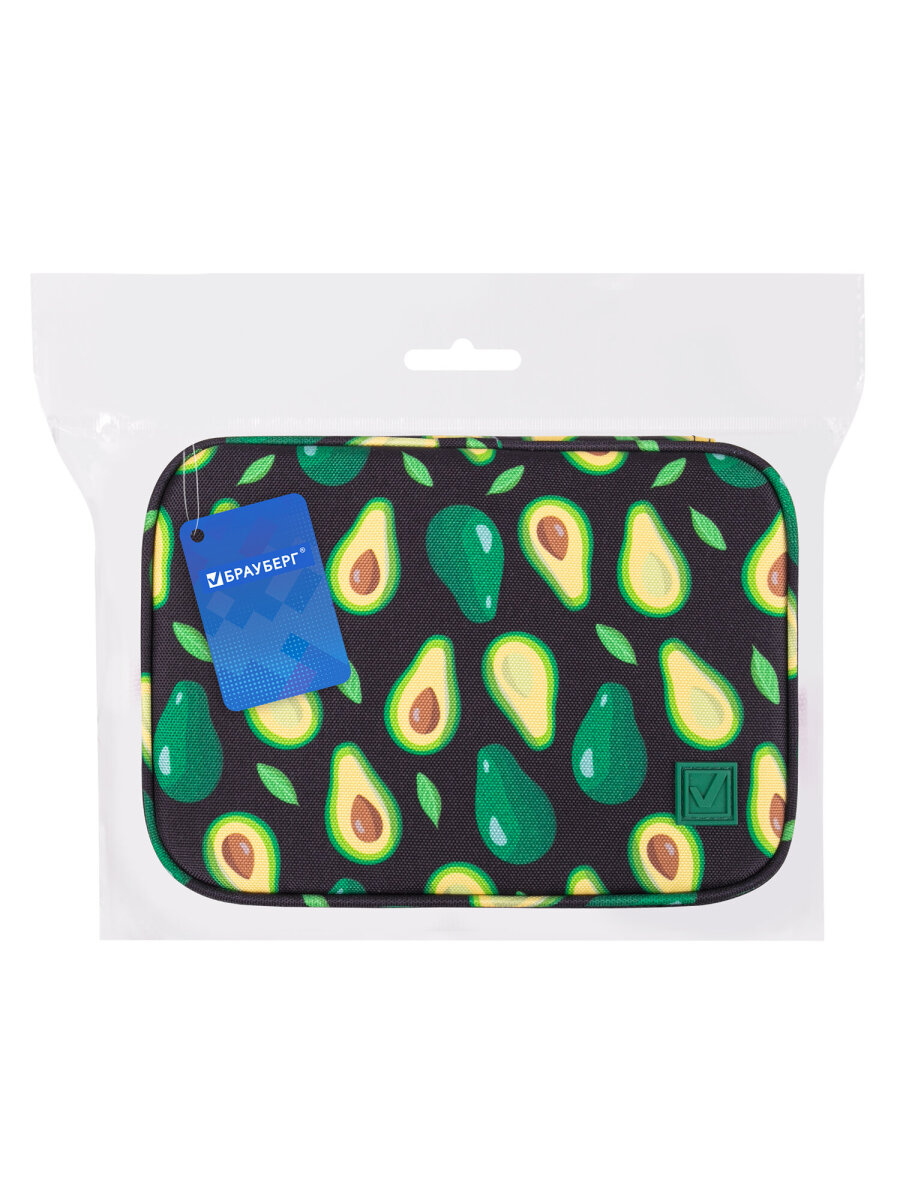 Пенал Brauberg большой на молнии органайзер - фото 12