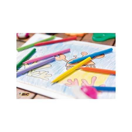 Восковые мелки BIC 12 шт.