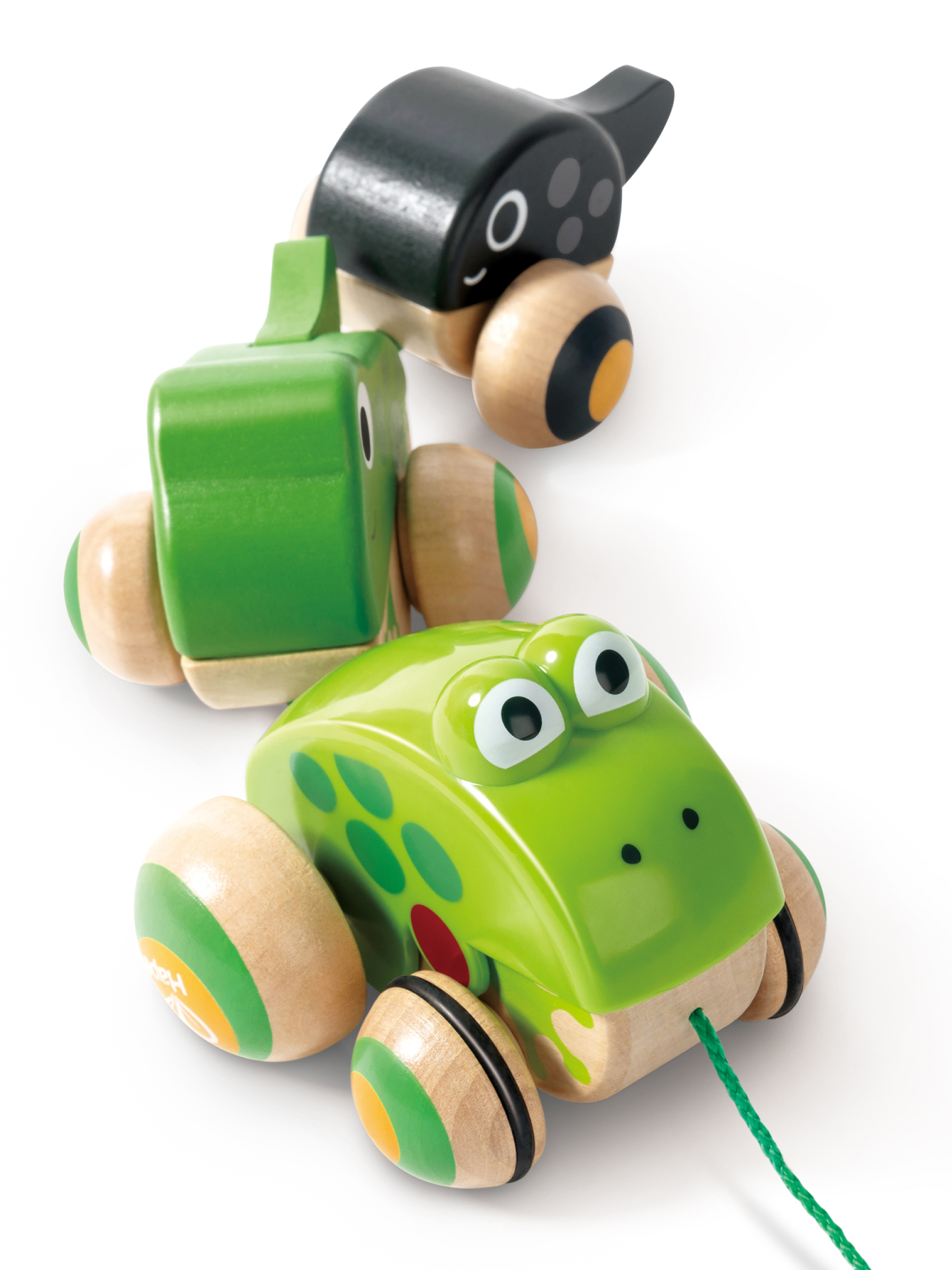 Игрушка Hape каталка Семья лягушек на прогулке - фото 7